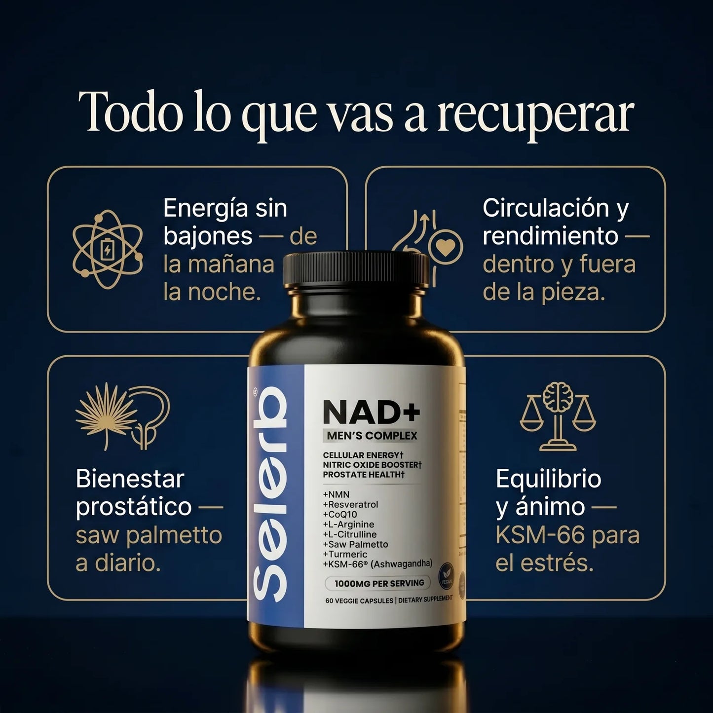 NAD+ Complejo Masculino
